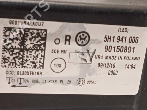 Right headlight VW GOLF VIII (CD1, DA1) | BP9701535C29