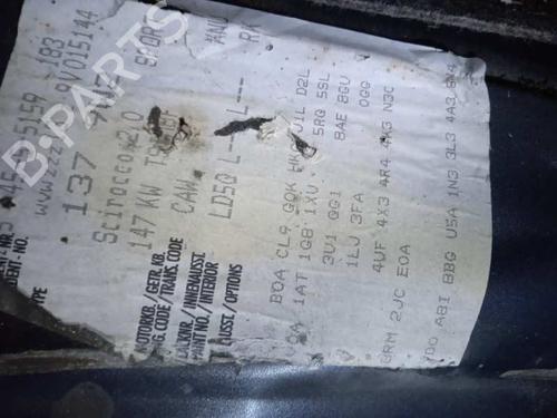 Front right lock VW SCIROCCO III (137, 138) 2.0 TFSI | BP8522117C97 