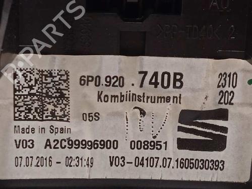 Instrument cluster SEAT IBIZA IV (6J5, 6P1)  | BP16195558C47 