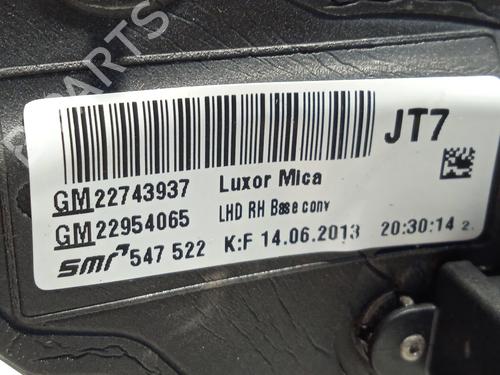 Right mirror OPEL INSIGNIA A Sports Tourer (G09) 2.0 CDTI (35) | BP21554193C27 