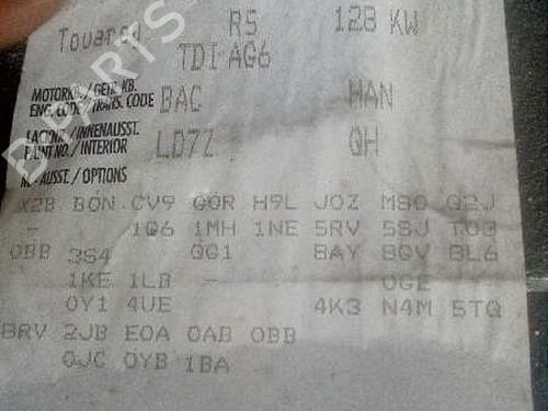 Left front shock absorber VW TOUAREG (7LA, 7L6, 7L7) 2.5 R5 TDI | BP4638803M16 