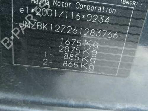 Left tailgate light MAZDA 3 Saloon (BK) 1.6 (BK12) | BP7982932C79