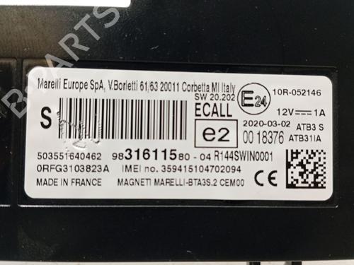Electronic module PEUGEOT RIFTER 1.5 BlueHDi 130 | BP34187494M83 - Image 4