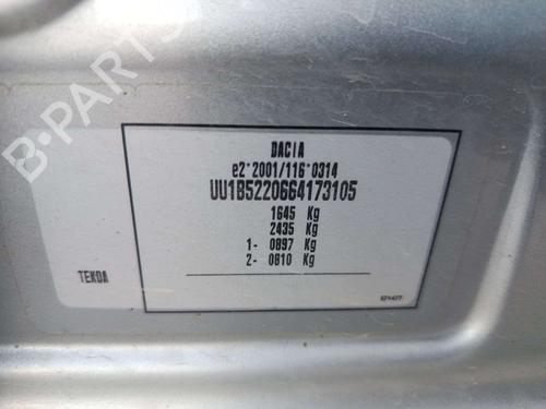 Front slam panel DACIA SANDERO II 1.5 Blue dCi 95 (B8JL) | BP37487602C72 - Image 9