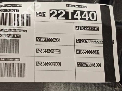 Front right window mechanism MERCEDES-BENZ GLA-CLASS (X156) GLA 200 CDI / d (156.908) | BP9824126C23 