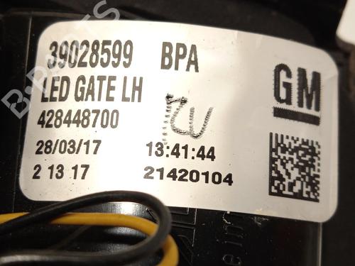 Left tailgate light OPEL ZAFIRA TOURER C (P12) 1.6 CDTI (75) | BP24330117C79 