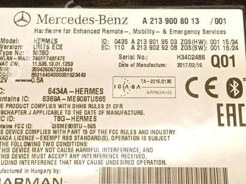 Electronic module MERCEDES-BENZ A-CLASS (W176) A 180 (176.042) | BP40220228M83 - Image 4