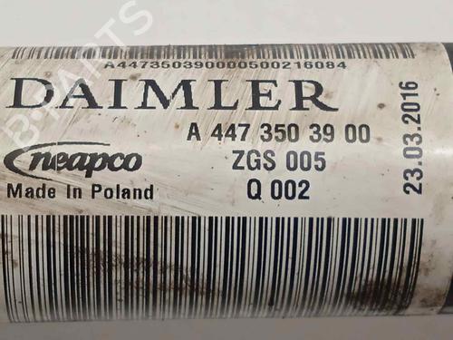 Left rear driveshaft MERCEDES-BENZ VITO Tourer (W447)  | BP16748344M40 
