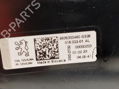 Left tailgate light PEUGEOT 308 III (FB_, FH_, FP_, F3_, FM_) PureTech 130 (FPHNSL, FPHNST) | BP26208823C79 