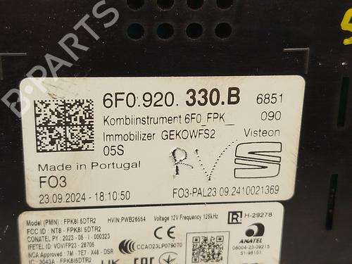 Instrument cluster SEAT IBIZA V (KJ1, KJG) 1.0 TSI | BP29613915C47 