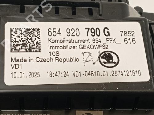 Instrument cluster SKODA KAMIQ (NW4) 1.5 TSI | BP32212544C47 