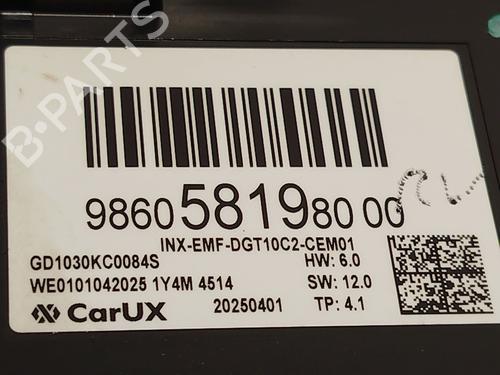 Display monitor CITROËN C4 III (BA_, BB_, BC_) ë-C4 (BCZKXC, BZCKSC) | BP30154124C48