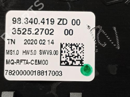 Climate control PEUGEOT RIFTER 1.5 BlueHDi 130 | BP34187415I5  - Image 6