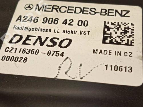 Heater blower motor MERCEDES-BENZ A-CLASS (W176) A 200 CDI (176.001) | BP7181864M62 