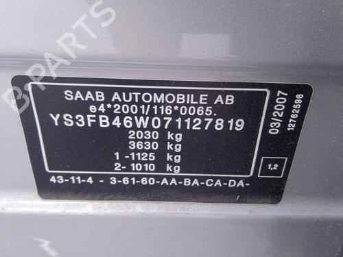 Right front fenders SAAB 9-3 (YS3F, E79, D79, D75)  | BP29397077C42 