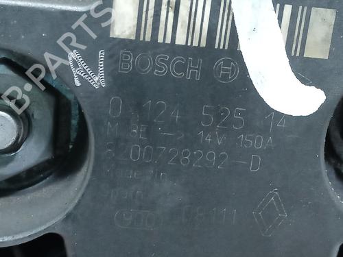 Alternator NISSAN QASHQAI / QASHQAI +2 I (J10, NJ10, JJ10E) 1.5 dCi | BP21501794M7 
