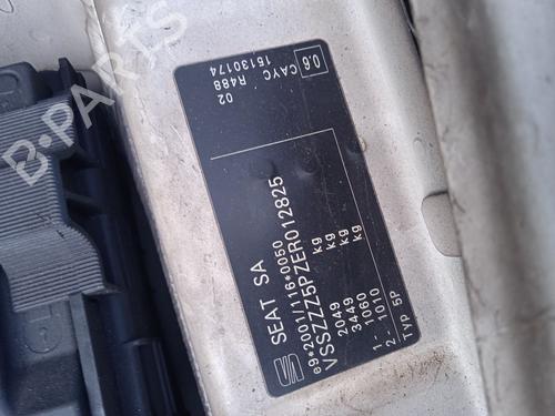 Left front door SEAT ALTEA XL (5P5, 5P8) 1.6 TDI | BP29629192C2 