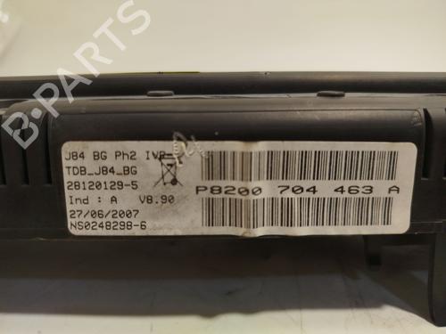 Instrument cluster RENAULT GRAND SCÉNIC II (JM0/1_) 1.9 dCi (JM14) | BP28839782C47