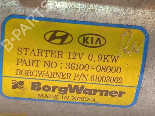 Starter HYUNDAI i30 (PDE, PD, PDEN) 1.0 T-GDI | BP13492470M8 