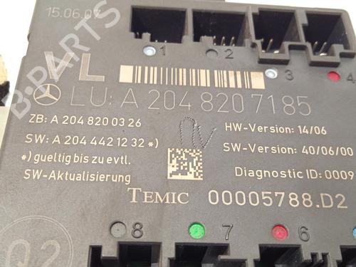 Electronic module MERCEDES-BENZ C-CLASS (W204)  | BP28139236M83 