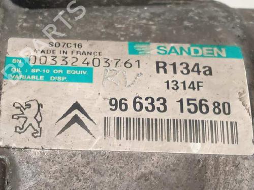 AC compressor PEUGEOT 407 (6D_)  | BP8696672M34 