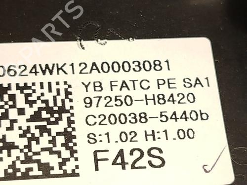 Climate control KIA STONIC (YB)  | BP27366188I5 