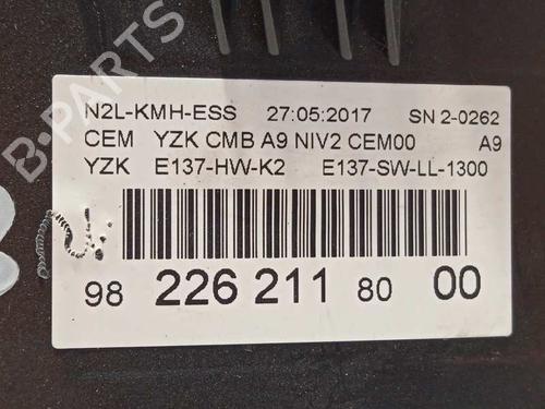 Instrument cluster PEUGEOT 208 I (CA_, CC_) 1.2 VTI 82 | BP11142190C47 