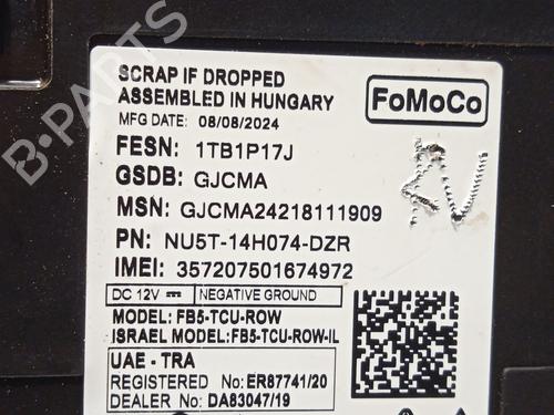 Elektronisk modul FORD TOURNEO CUSTOM V362 Bus (F3) 1.0 EcoBoost PHEV | BP30095734M83