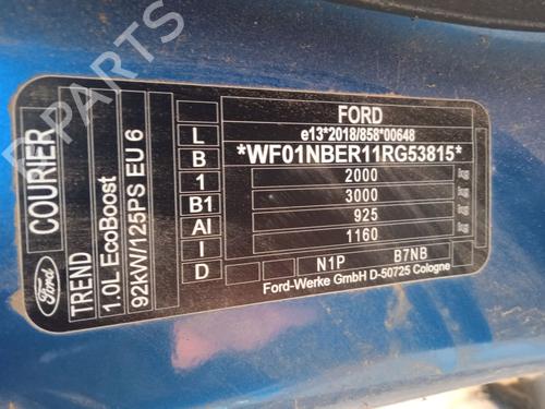 AC pipe FORD TOURNEO CUSTOM V362 Bus (F3) 1.0 EcoBoost PHEV | BP33118083M126  - Image 25