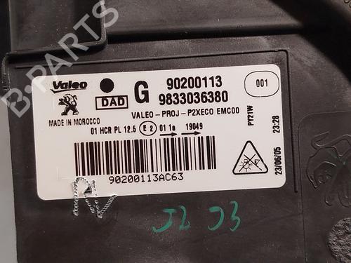 Left headlight PEUGEOT 208 II (UB_, UP_, UW_, UJ_)  | BP29449940C28 