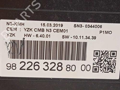 Instrument cluster OPEL CROSSLAND X / CROSSLAND (P17, P2QO) 1.5 Turbo D (75) | BP12236136C47 