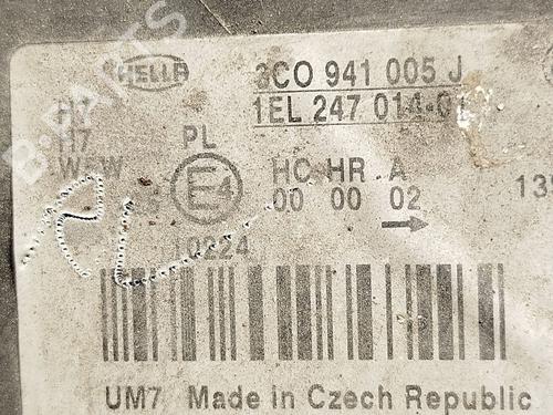 Left headlight VW PASSAT B6 Variant (3C5) 2.0 TDI 16V | BP28153167C28 