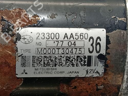 Starter SUBARU IMPREZA Hatchback (GR, GH, G3) 2.0 R AWD (GH7) | BP35952182M8 - Image 5