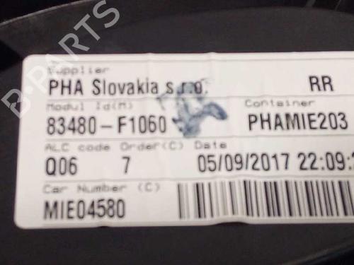 Rear right window mechanism KIA SPORTAGE IV (QL, QLE) 1.7 CRDi | BP4390273C25 