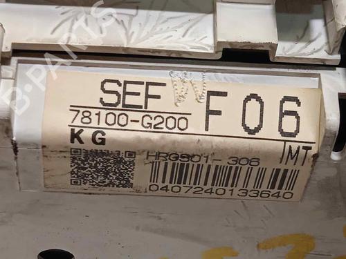 Instrument cluster HONDA ACCORD VII (CL, CN) 2.2 i-CTDi (CN1) | BP17044909C47 
