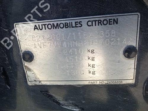 Front left window mechanism CITROËN C-CROSSER (VU_, VV_) 2.2 HDi | BP7272403C22 