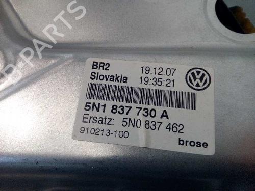 Front right window mechanism VW TIGUAN (5N_) 2.0 TDI | BP5650890C23