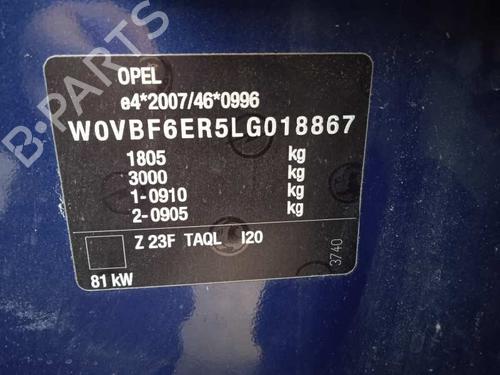 Electronic module OPEL ASTRA K (B16)  | BP9549424M83 