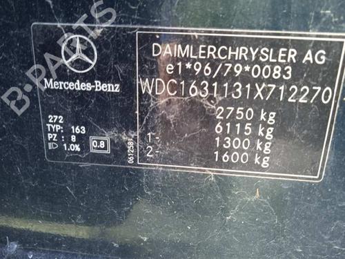 Left front driveshaft MERCEDES-BENZ M-CLASS (W163) ML 270 CDI (163.113) | BP16150696M38