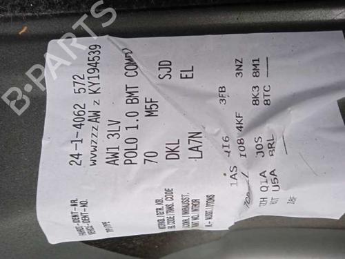 Front right window mechanism VW POLO VI (AW1, BZ1, AE1) 1.0 TSI | BP12593944C23 