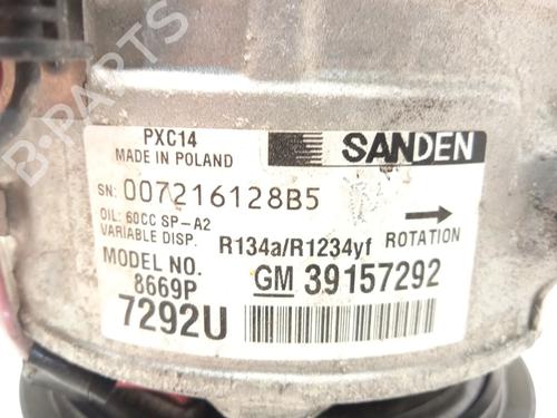 AC compressor OPEL ASTRA K (B16) 1.4 Turbo (68) | BP19500424M34 