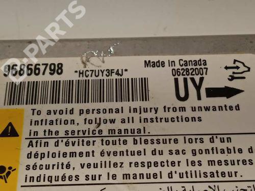ECU airbags OPEL ANTARA A (L07) 2.0 CDTI | BP11083603M53 