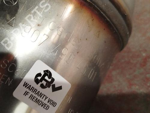 Exhaust system MERCEDES-BENZ SPRINTER 4-t Van (B907, B910) 419 CDI RWD (907.643, 907.645, 907.647) | BP31585549M121  - Image 8