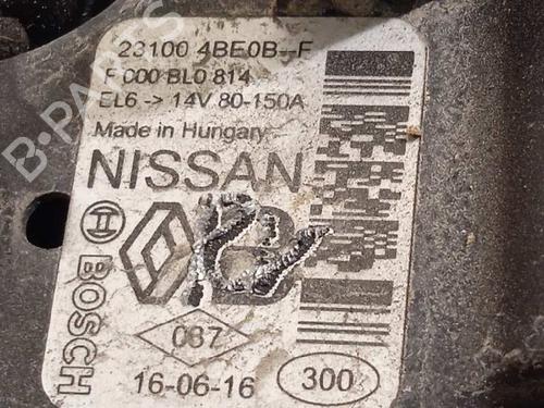 Alternator NISSAN QASHQAI II SUV (J11, J11_) 1.6 dCi | BP13411544M7 