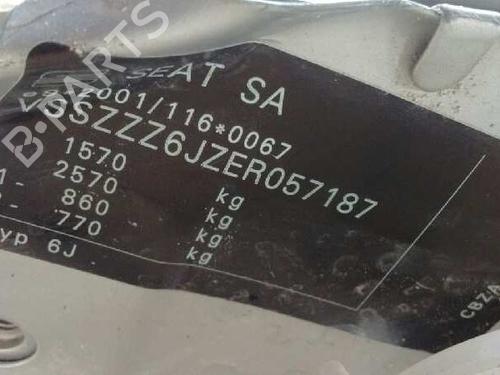Front right lock SEAT IBIZA IV (6J5, 6P1) 1.2 TSI | BP4375945C97 