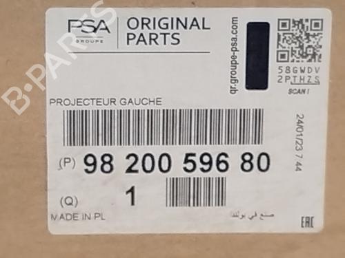 Left headlight CITROËN C3 AIRCROSS II (2R_, 2C_) 1.2 PureTech 82 (2RHMRC, 2RHMZB) | BP29401546C28 