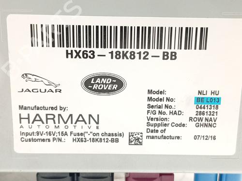 Radio JAGUAR F-PACE (X761) 2.0 TD4 AWD | BP37425898E6 - Image 4