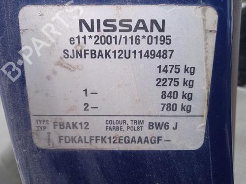 Left taillight NISSAN MICRA III (K12) 1.2 16V | BP31015210C34