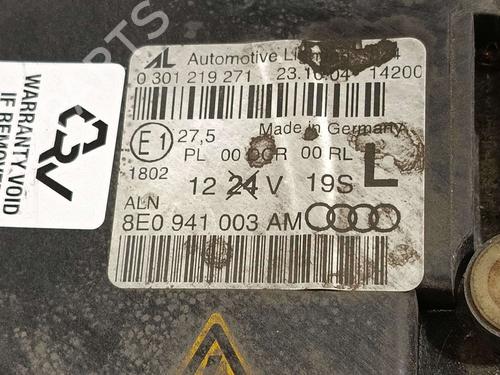 Left headlight AUDI A4 B7 (8EC) 2.0 TFSI | BP38599434C28 - Image 5