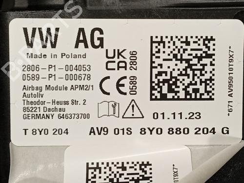 Airbag Kit AUDI A3 Sportback (8YA, 8YF) 30 TFSI | BP32313589C86 